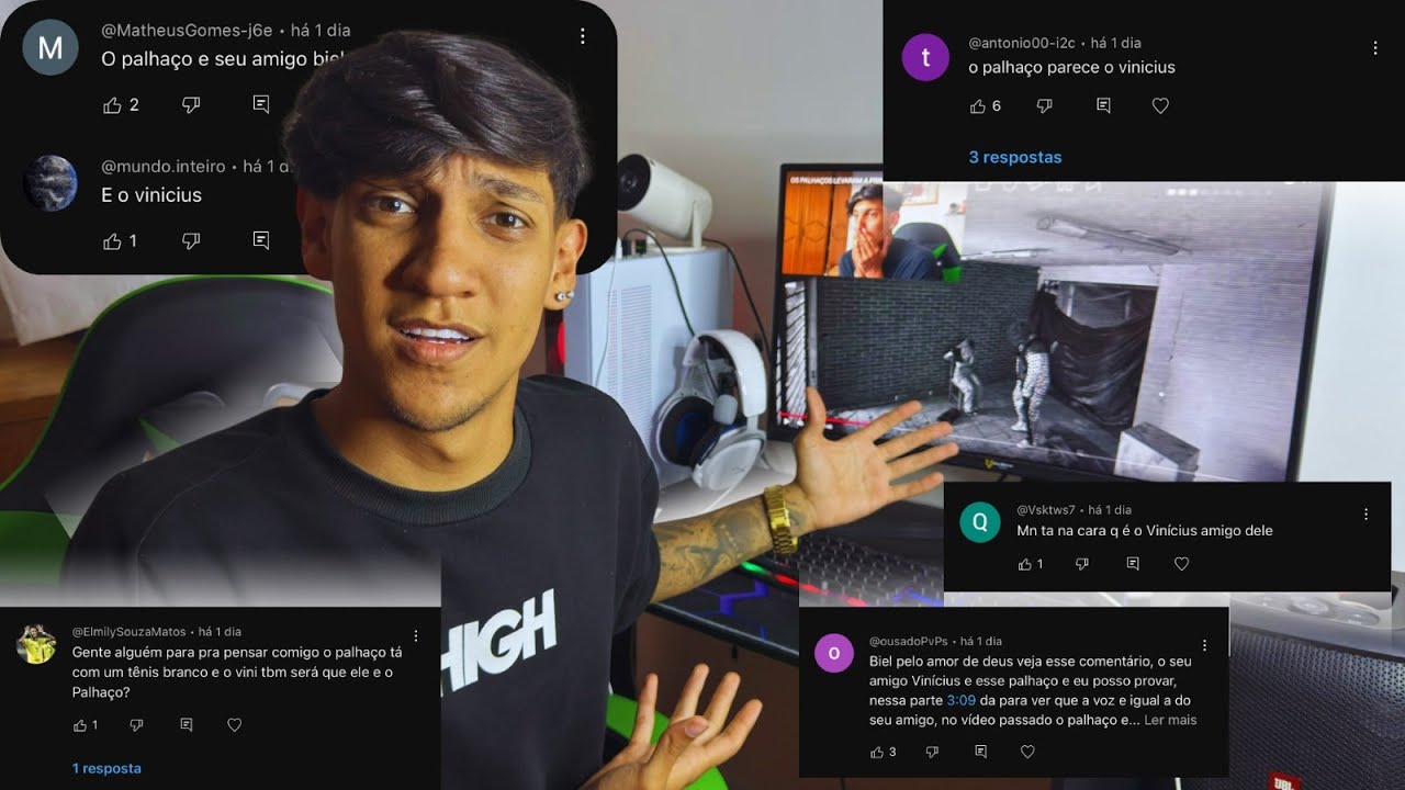 O PALHAÇO É VOCÊ ???? * eu não consigo acreditar.....