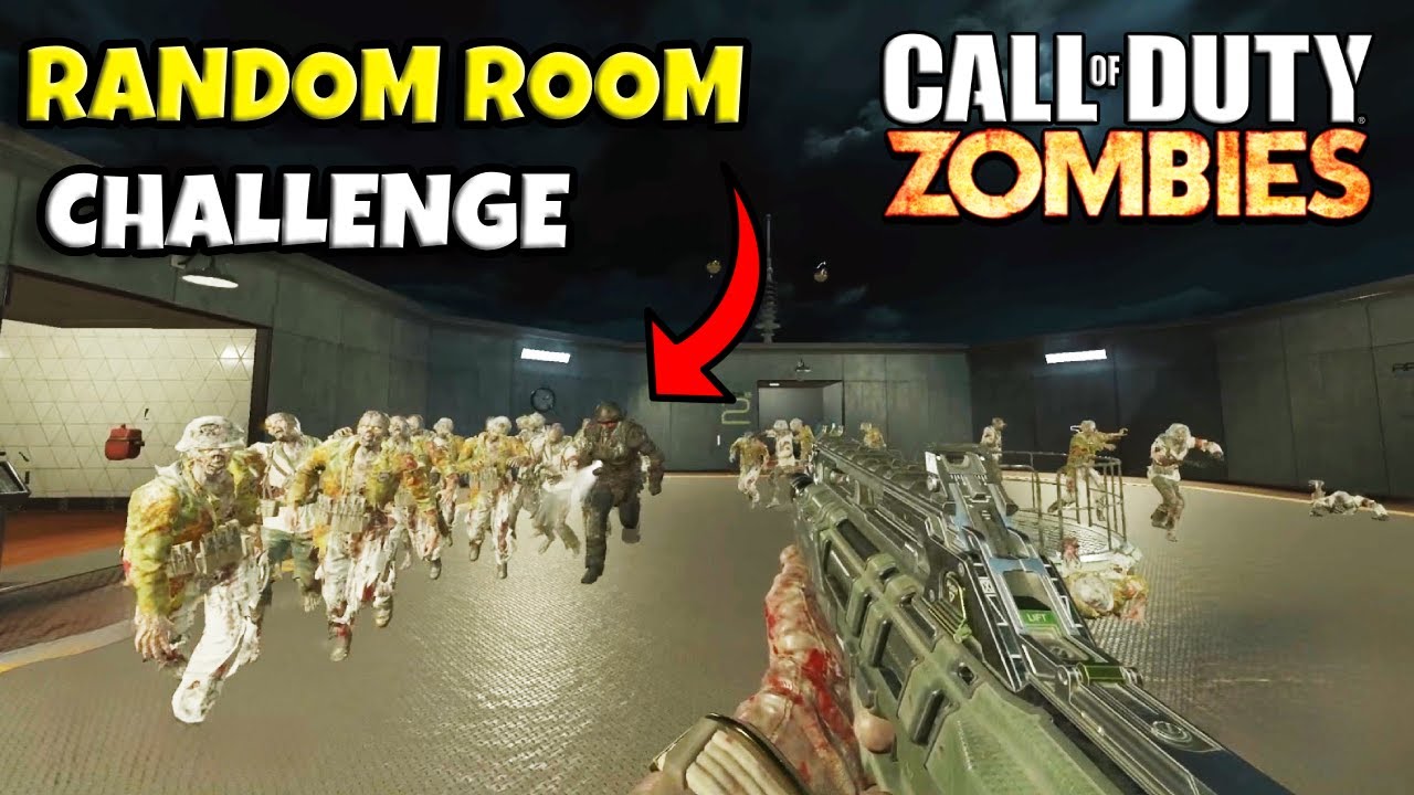 LA RANDOM ROOM CHALLENGE È DIABOLICA [CALL OF DUTY ZOMBIES]