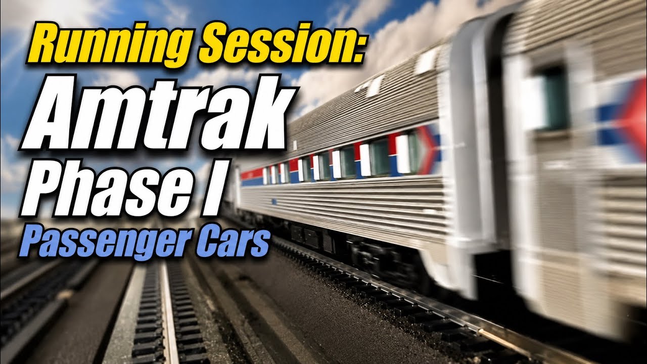 Running Session: Amtrak phase I cars