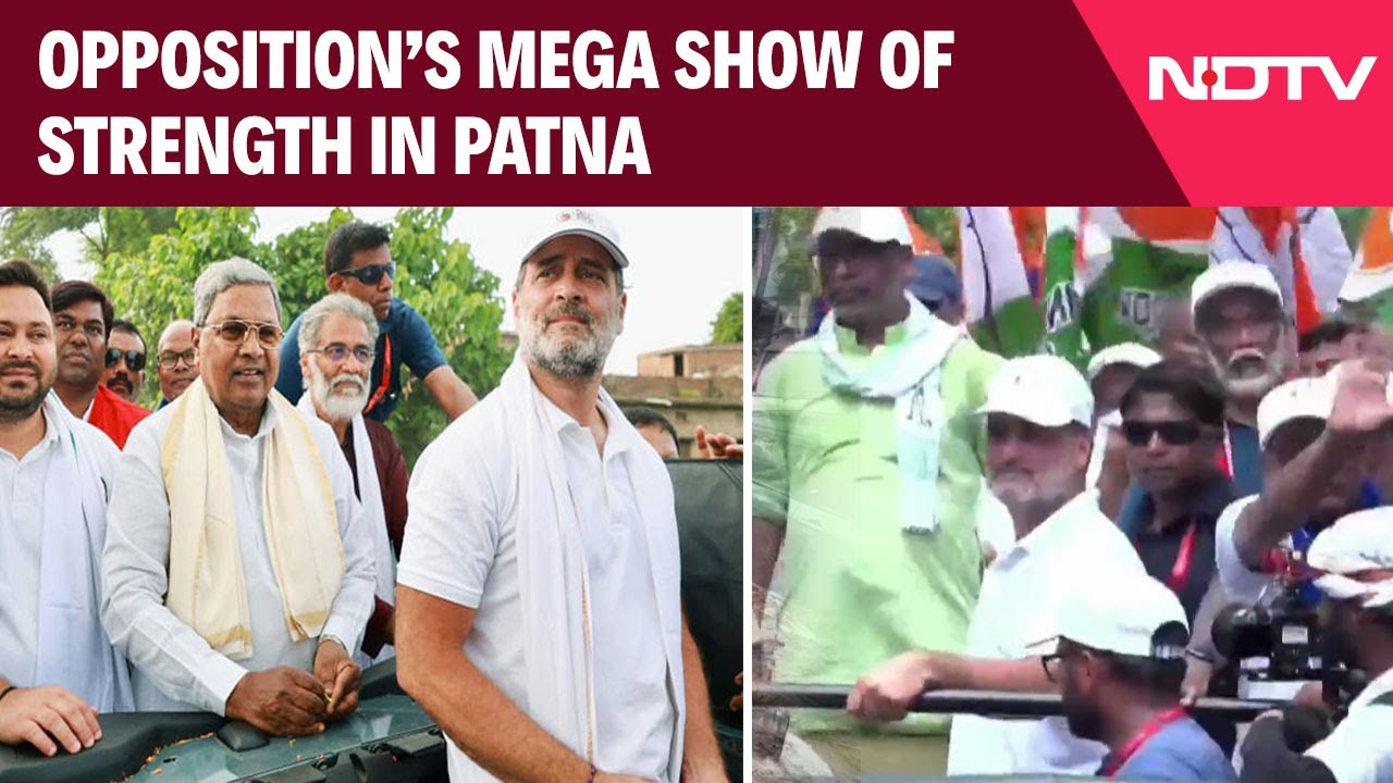 Rahul Gandhi Rally | Opposition's Show Of Strength In Patna As 'Vote Adhikar Yatra' Concludes