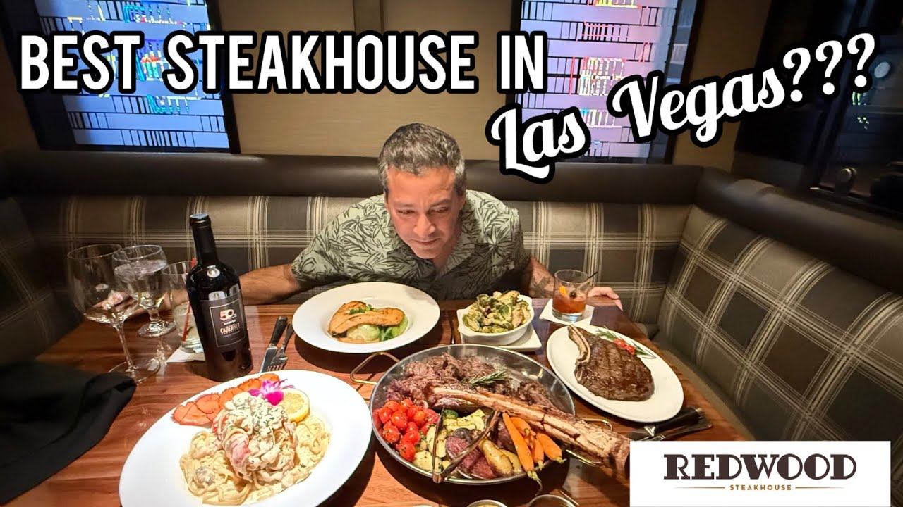 Redwood Steak House at The California Hotel and Casino in Las Vegas!