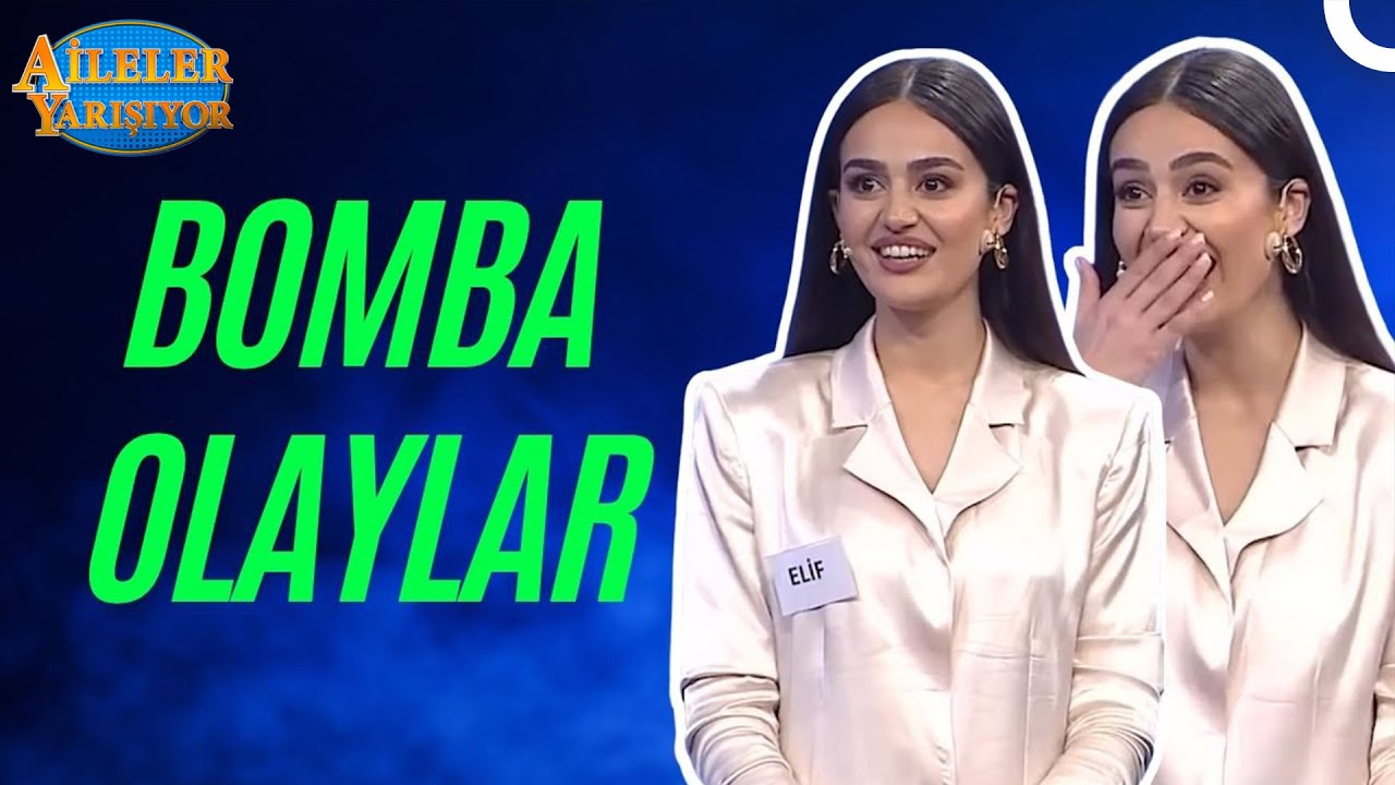 Elif Buse Doğan'ın Bu Hallerini İlk Kez G&ouml;receksiniz! | Aileler Yarışıyor