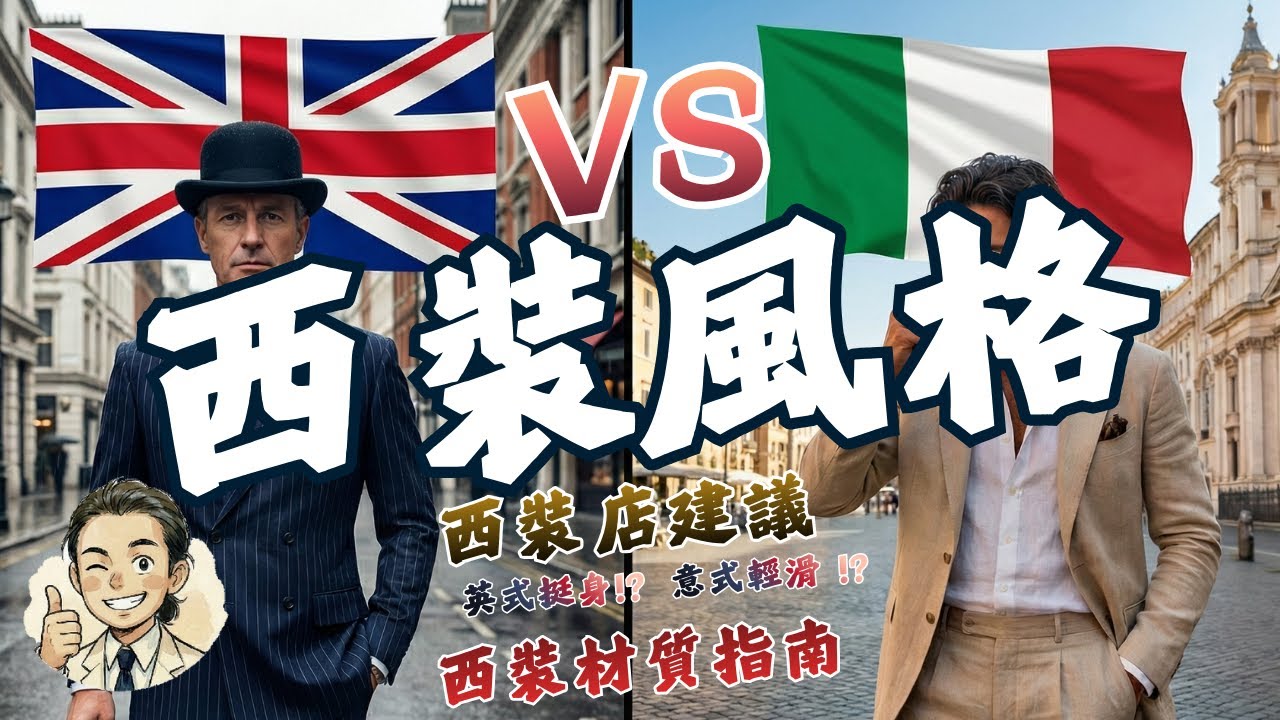 【西裝對決】英式挺身 vs 意式輕滑：裁縫店長教你揀「穩陣」布料！價錢、保養優缺點全公開