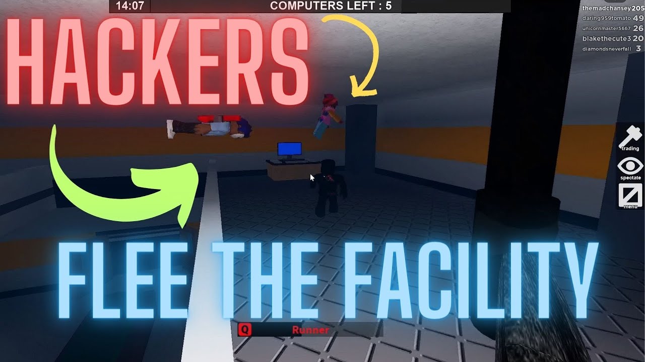 Beating Hackers in Flee the Facility!