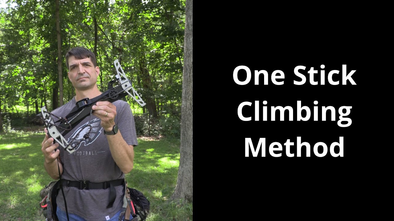 One Stick Climbing Method