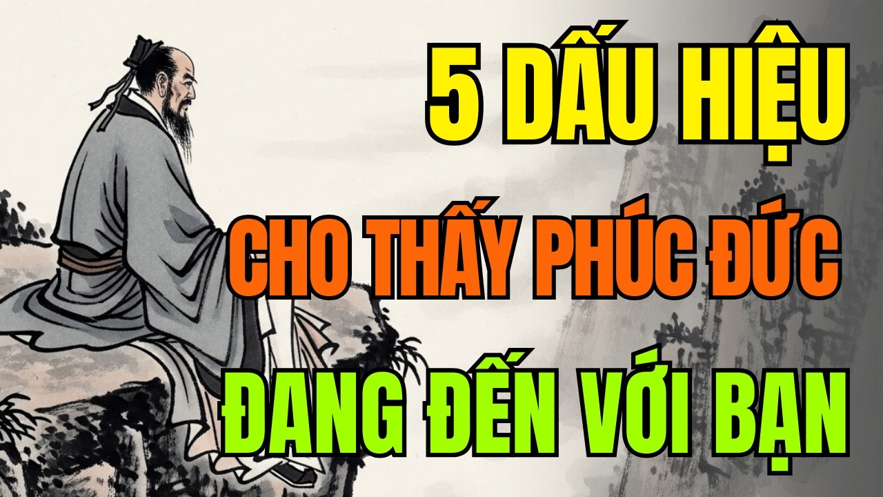 Cổ Nhân Dạy: 5 Dấu Hiệu Cho Thấy Phúc Đức Đang Đến Với Bạn | Triết Lý Cuộc Sống