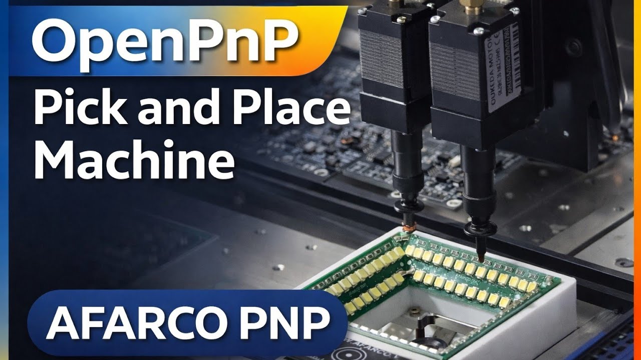 OpenPnP Pick and Place Machine | AFARCO PNP 