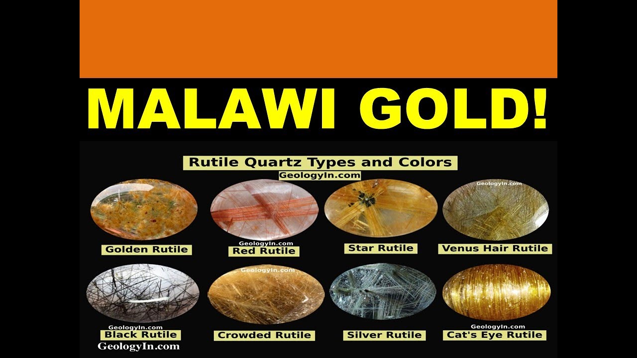 RUTILE!  THE MALAWI GOLD? #rutile_quartz #gamechanger #malawifuturegold