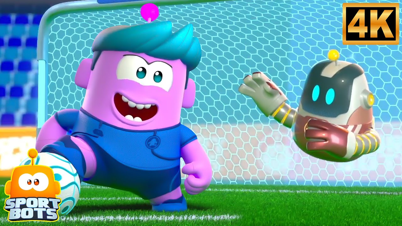 Penalty Shoot Spettacolo Di Cartoni Animati | Video Per Bambini In Italiano - Sportsbots