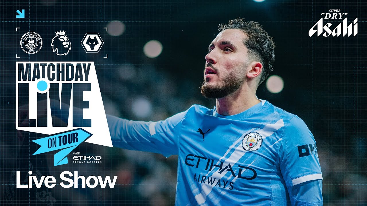 MATCHDAY LIVE ON TOUR IN CHINA! MARC GUÉHI STARTS FOR CITY! | Man City v Wolves | Premier League