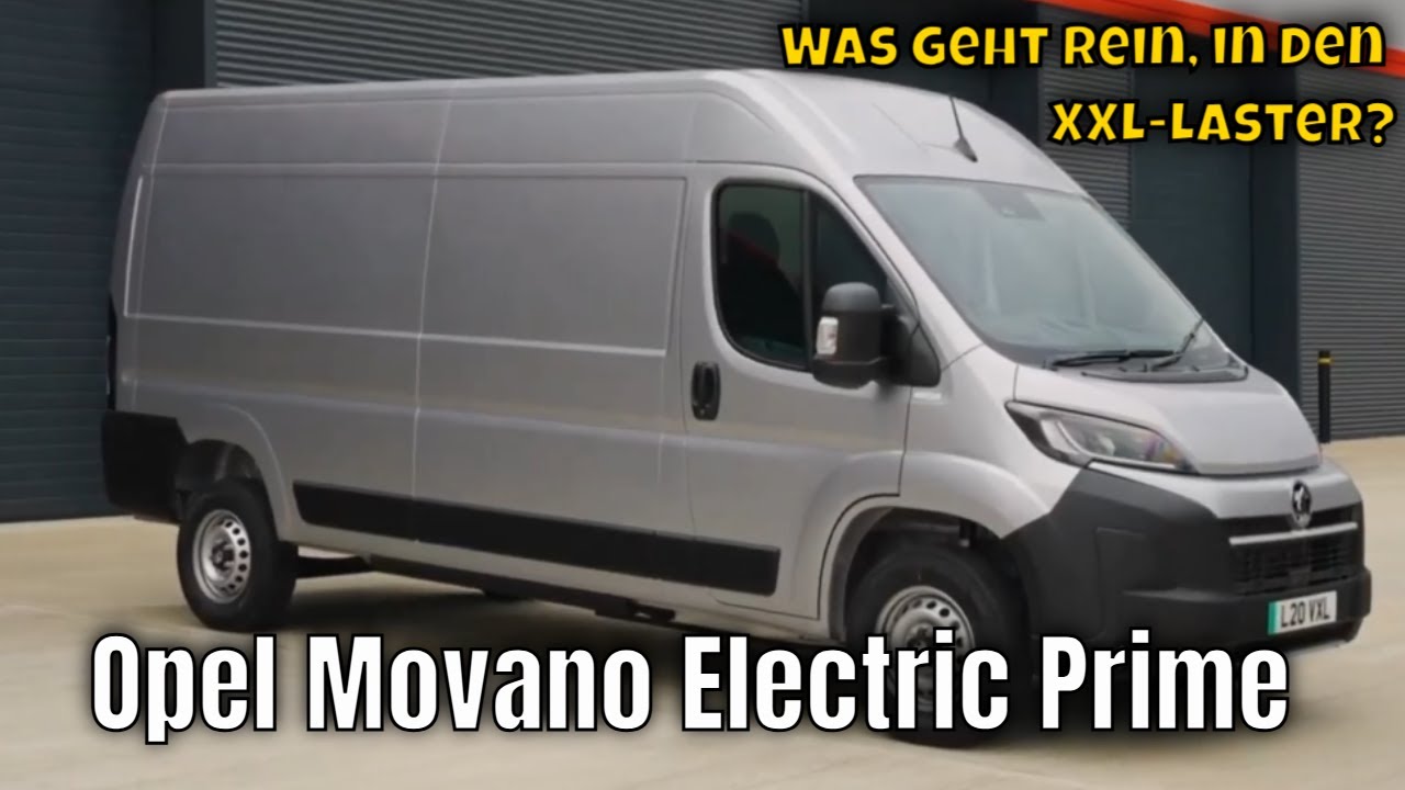 2025 Vauxhall (Opel) Movano Electric Prime L3H2: Zukunft trifft Transport | die Fakten