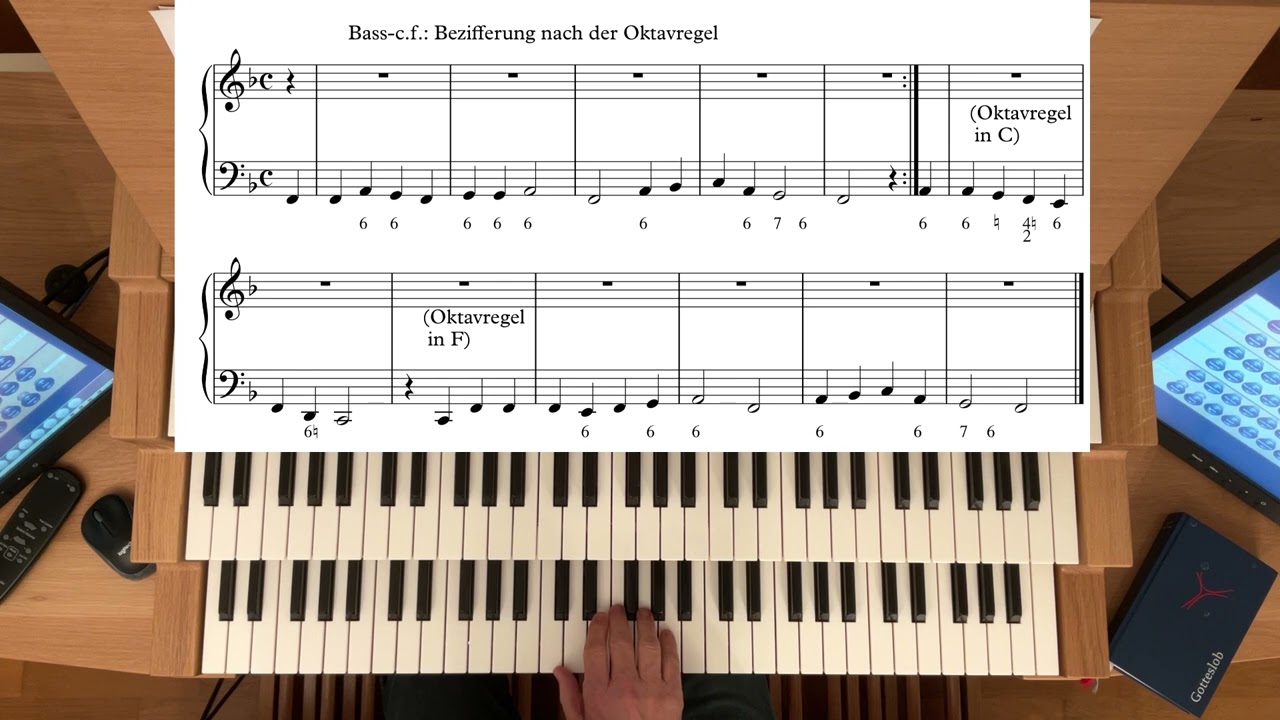 Faszination Orgelimprovisation - Liedimprovisation mit c.f. im Bass (GL 258)