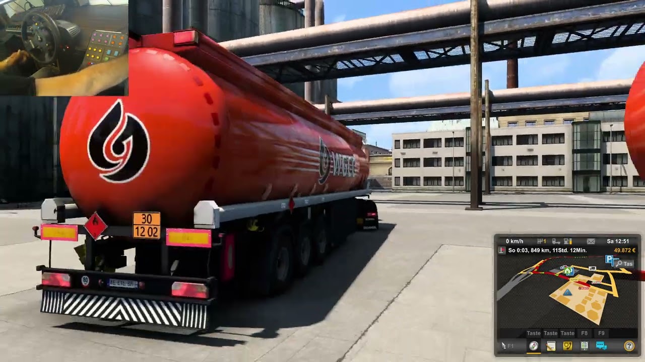 ETS 2:  #29 Stra&szlig;burg-Southampton |No Speed Limit |Thrustmaster TMX |Saitekkonsole