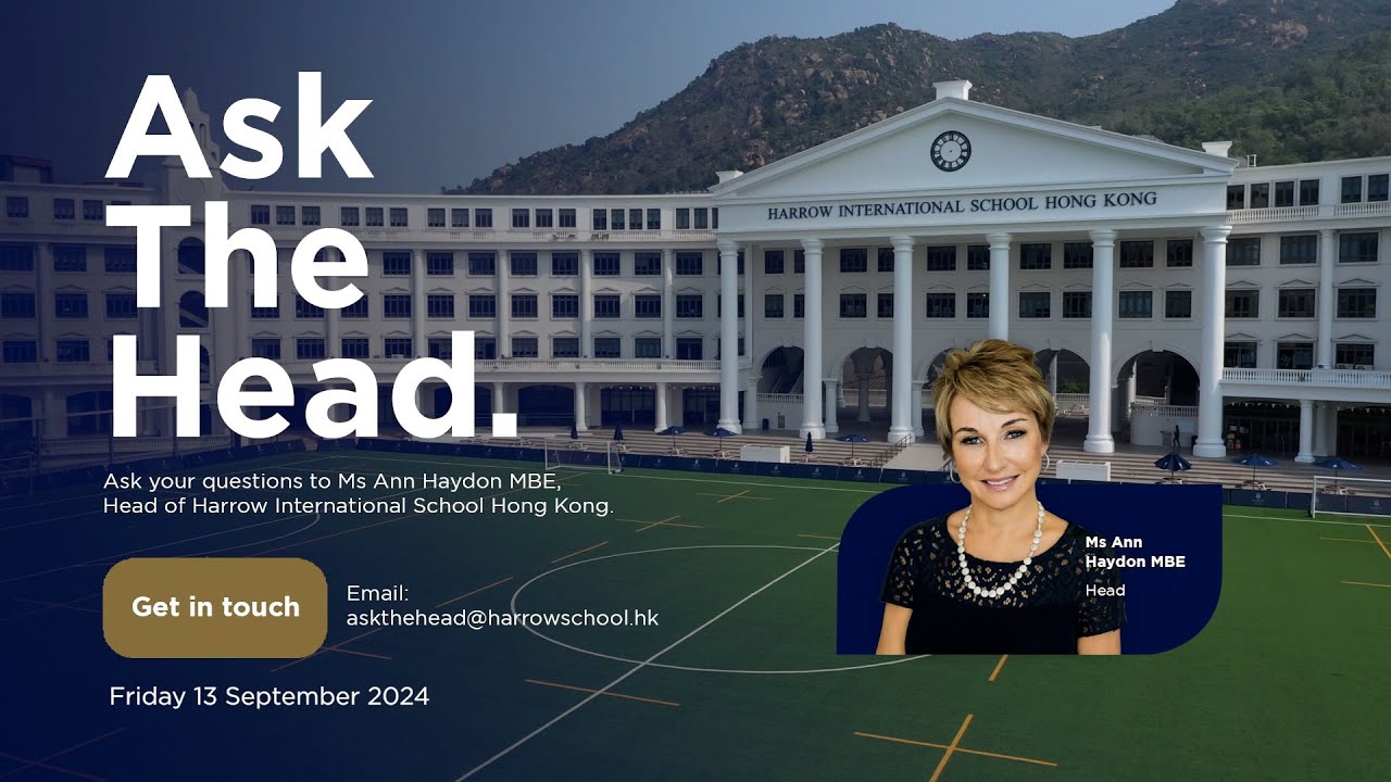Ask the Head, Episode 9 - Friday 13 September 2024
