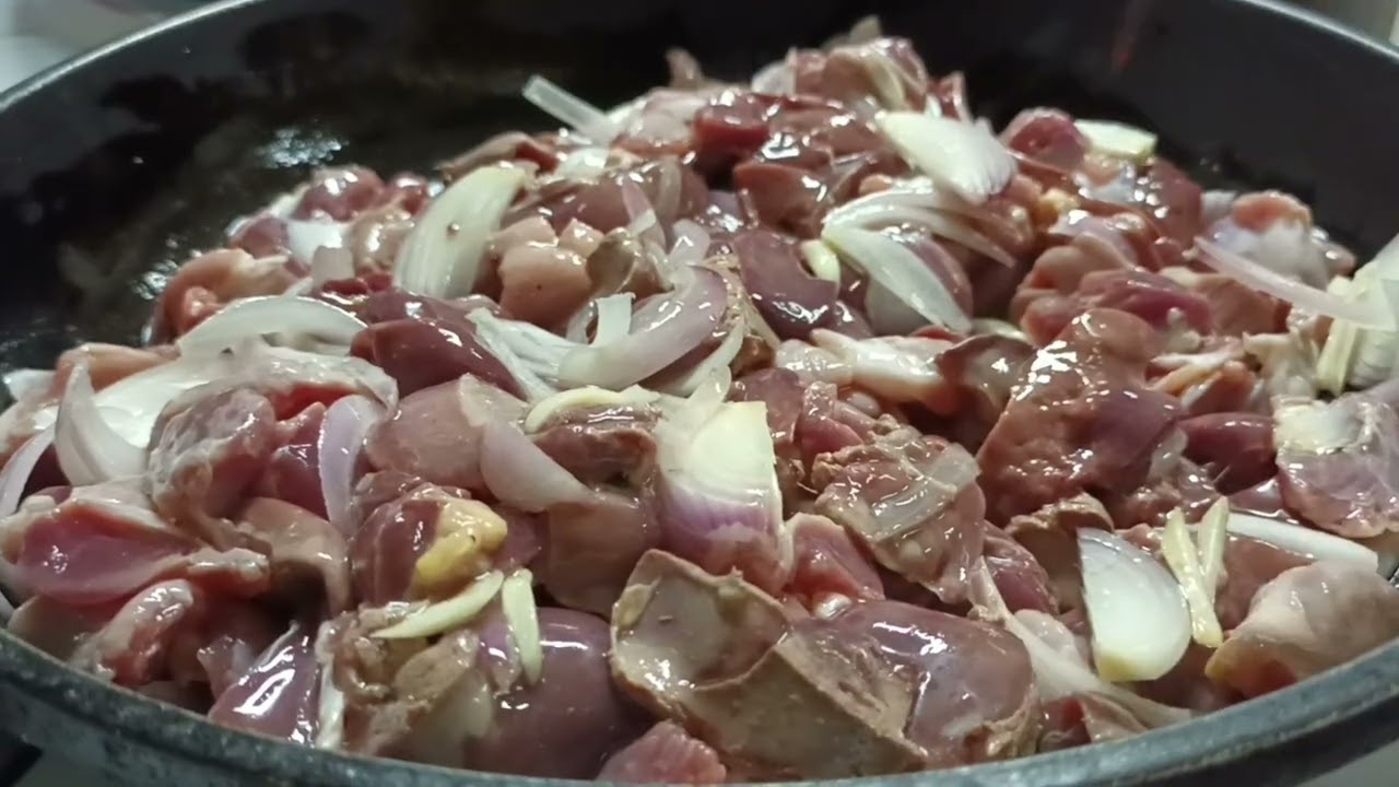CARA MASAK ATI AMPELA AYAM KIBDAH  کبده  ALA ALA  ARAB Menu buka puasa dan makan sahur REBUTAN