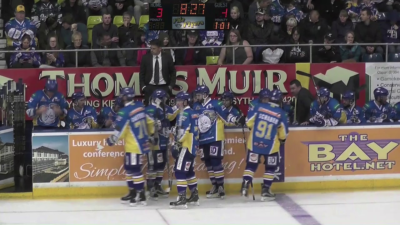 Fife Flyers vs Guildford Flames, 8 October 2017 - highlights.