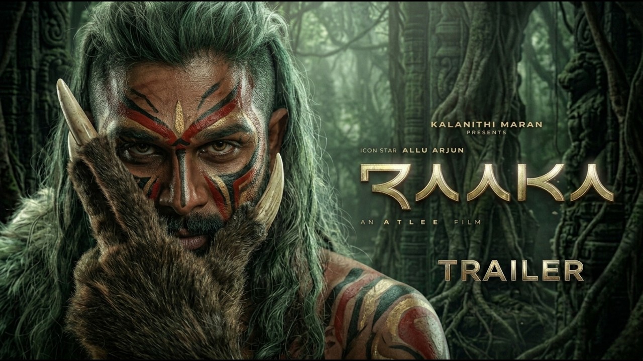 Raaka Official Trailer 2026 | First Look | Allu Arjun | Atlee | Deepika Padukone | Mrunal Thakur |