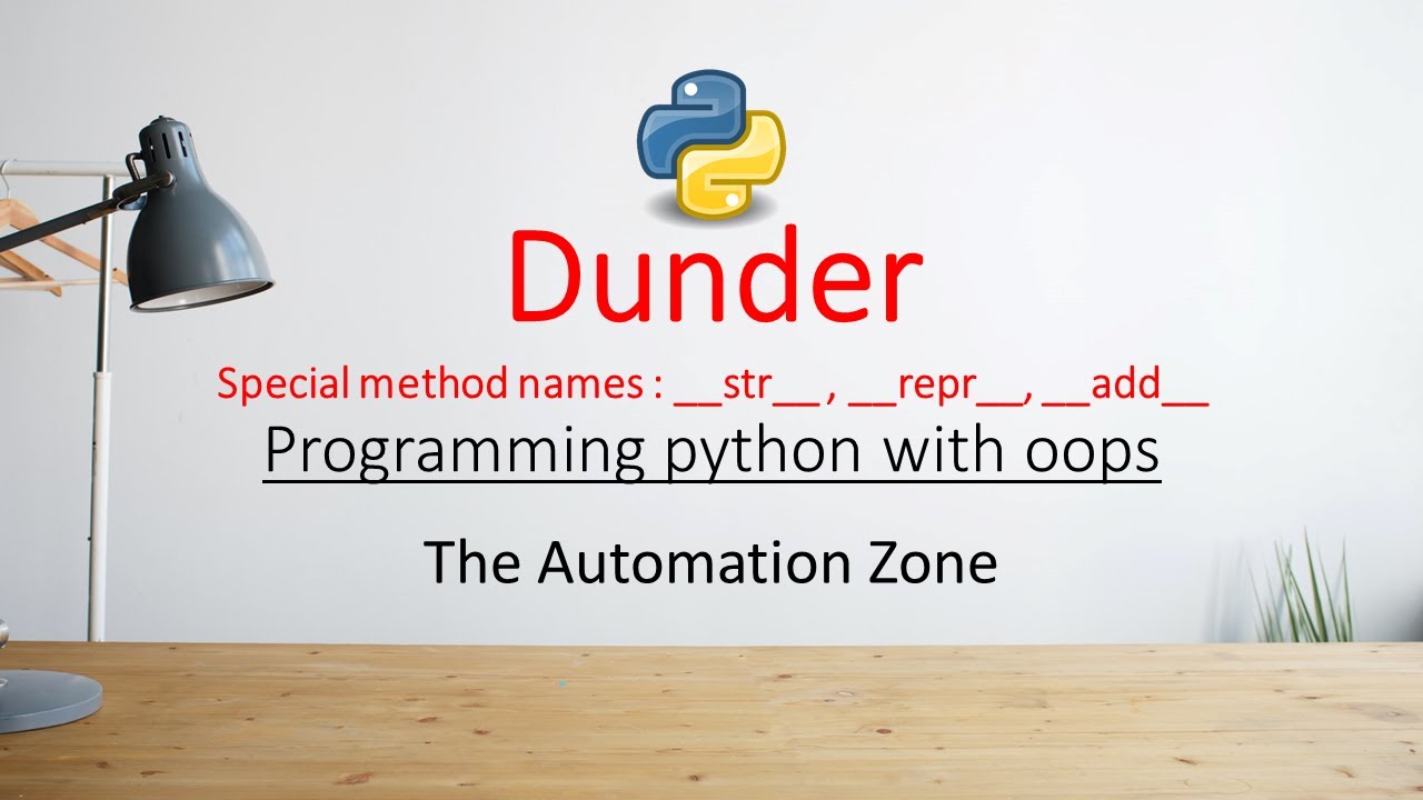 Специальные имена методов или Dunder __str__ , __repr__ , __add__ - ООП в Python 08