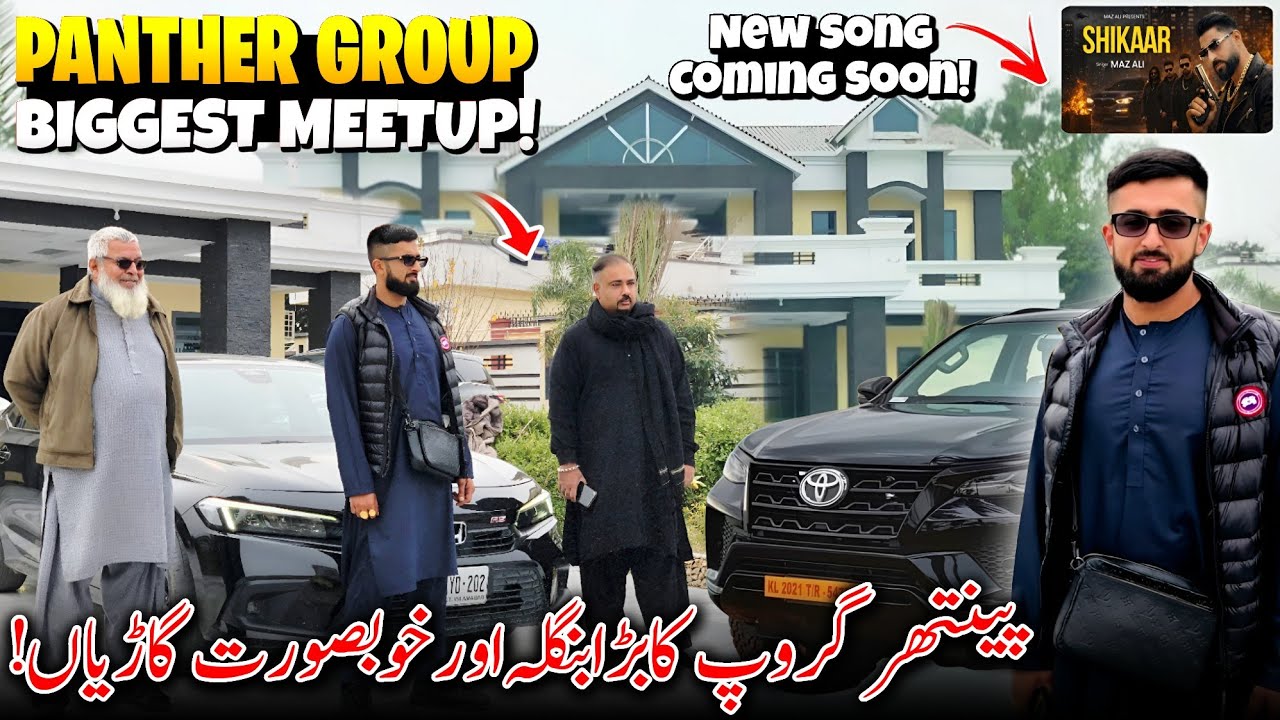 Panther Group Biggest Meetup 😍✨ Panther Group Expensive Bungalows And Cars | Family Vlog