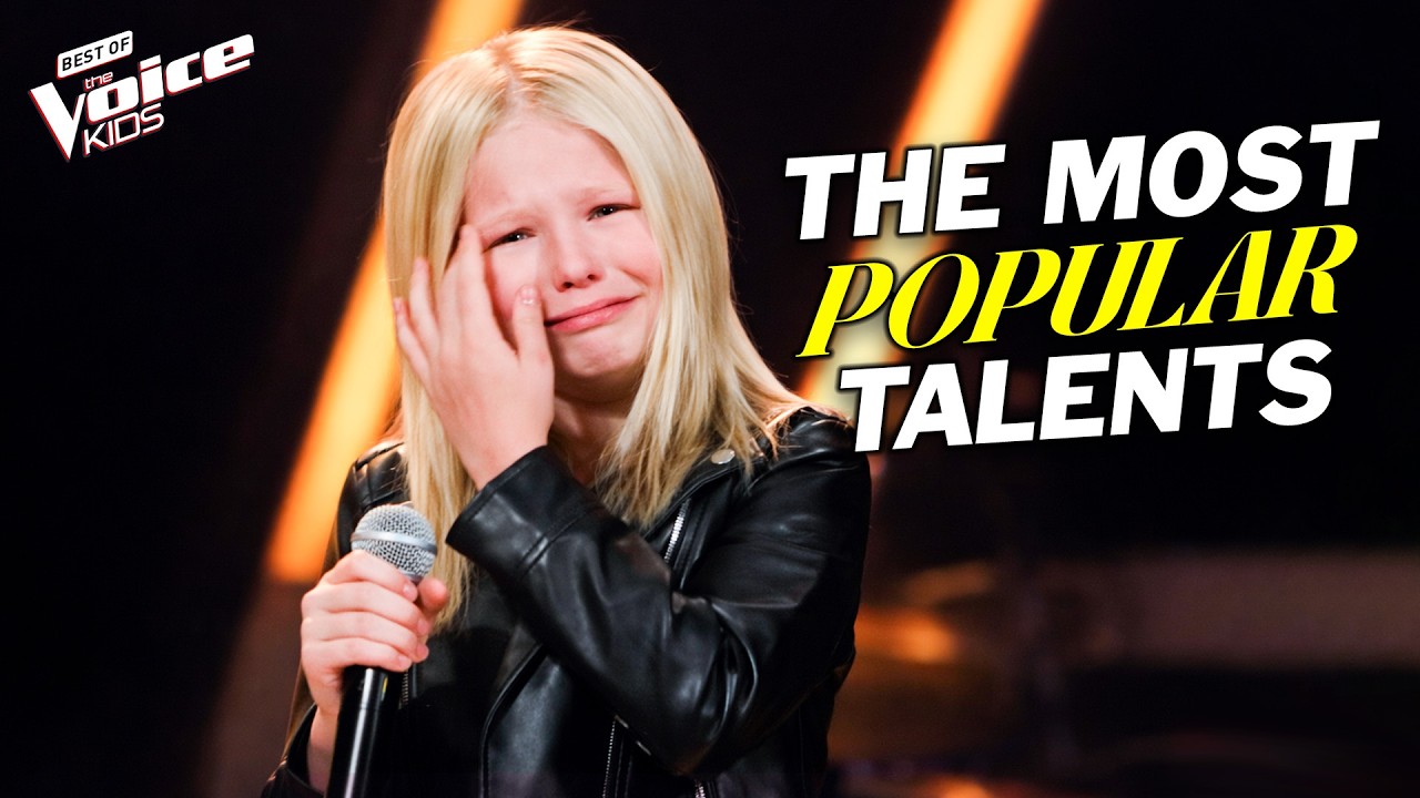 The MOST POPULAR Talents of The Voice Kids History