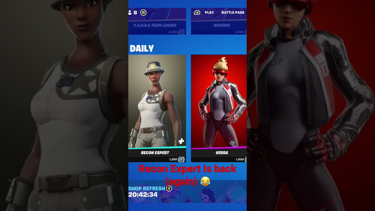 Recon Expert Is Back (Again) 😂 #shorts #fortnite #reconexpert
