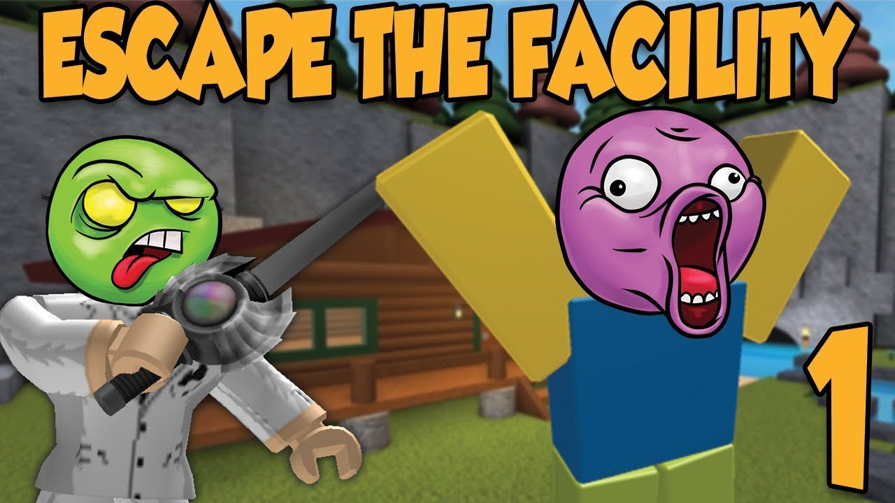 HACKING COMPUTERS! | Roblox - Escape The Facility #1 [Roblox Mini-Game Let's Play]