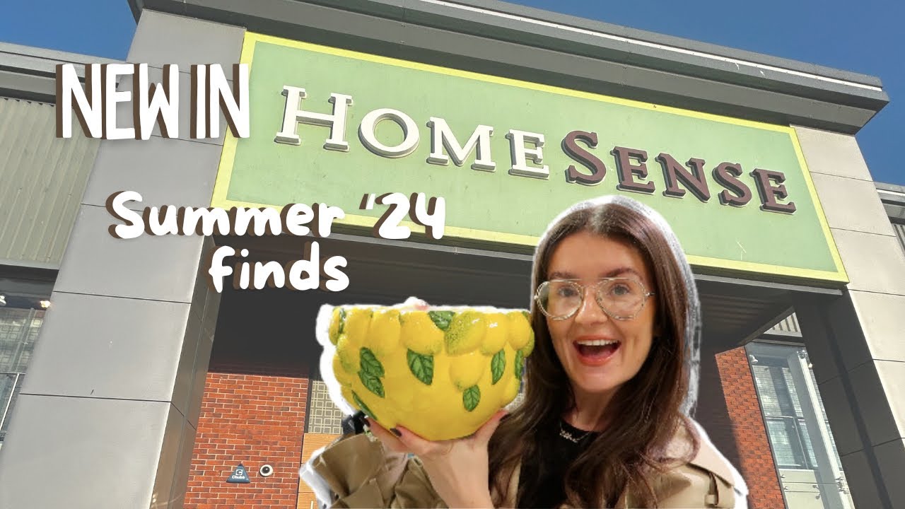 HOMESENSE NEW IN SPRING SUMMER '24 COME SHOP WITH ME| LUX DESIGNER HOMEWARE FINDS FOR LESS