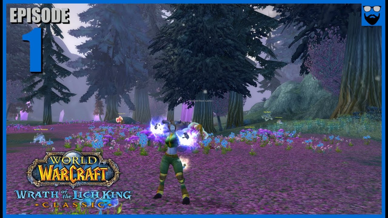 Let's Play World of Warcraft WoTLK Classic - Draenei Shaman - Part 1 - Relaxing Gameplay Walkthrough