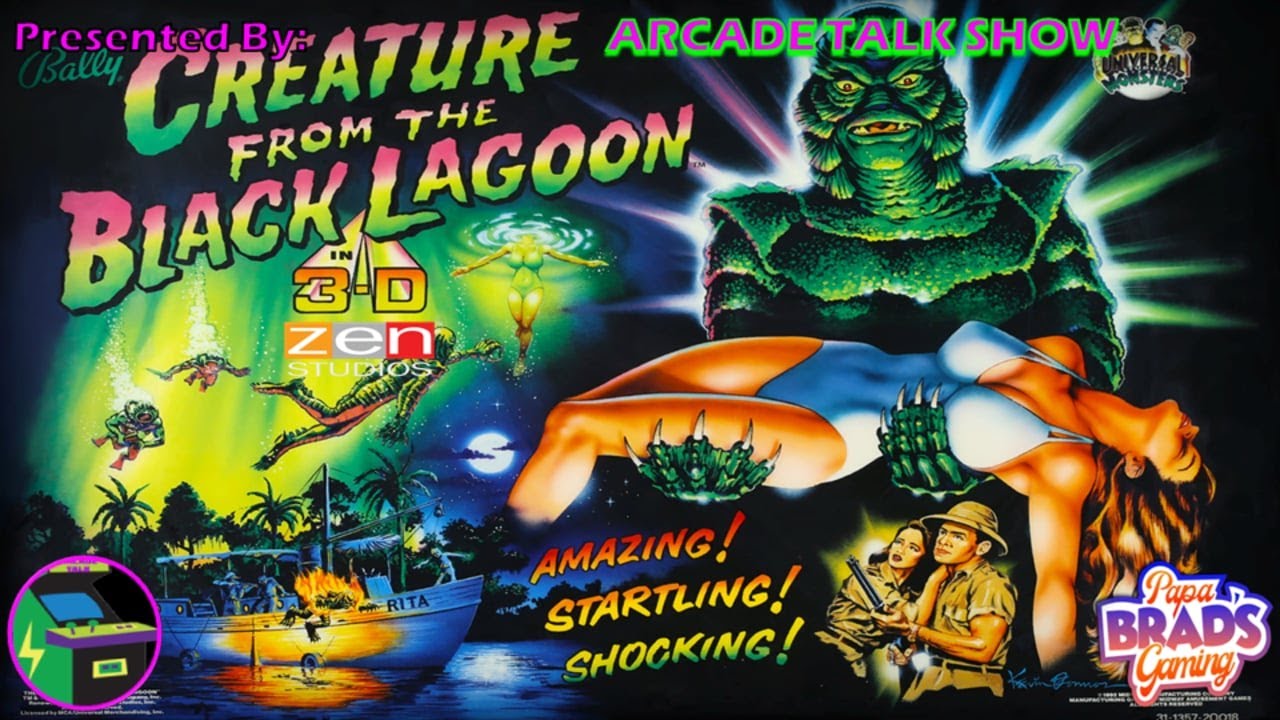 Arcade Talk Pinball Tournament featuring Creature From The Black Lagoon
