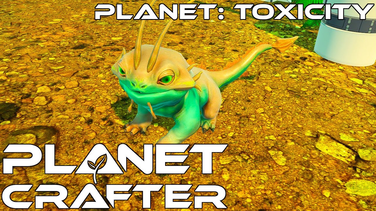 Planet Crafter, эпизод 77 — Планета Токсичность: новые пещеры, загадочные чертежи и питомец