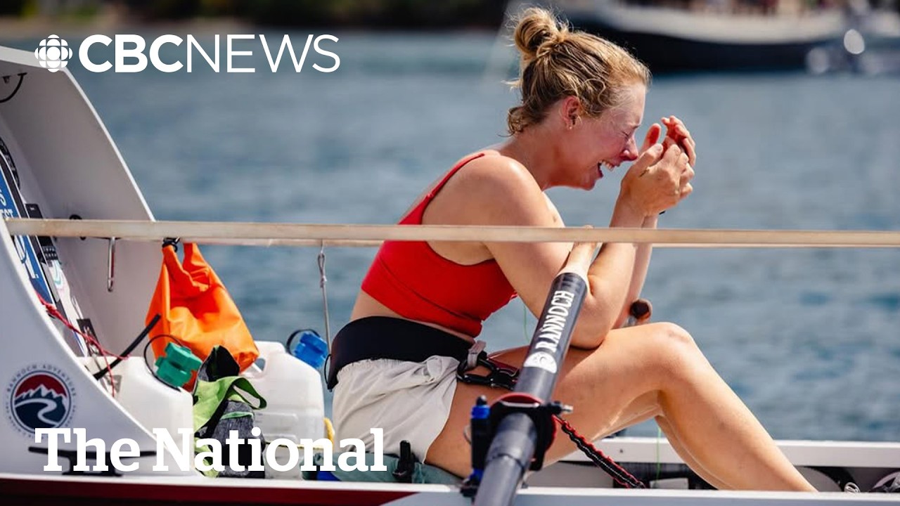 #TheMoment she became the 1st woman to solo the World's Toughest Row