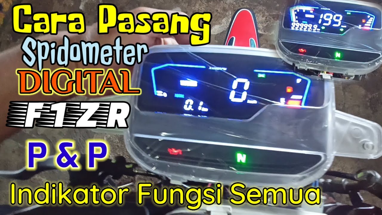 Как установить цифровой спидометр F1ZR, PNP и простое #восстановление #цифровойспидометр #F1ZR