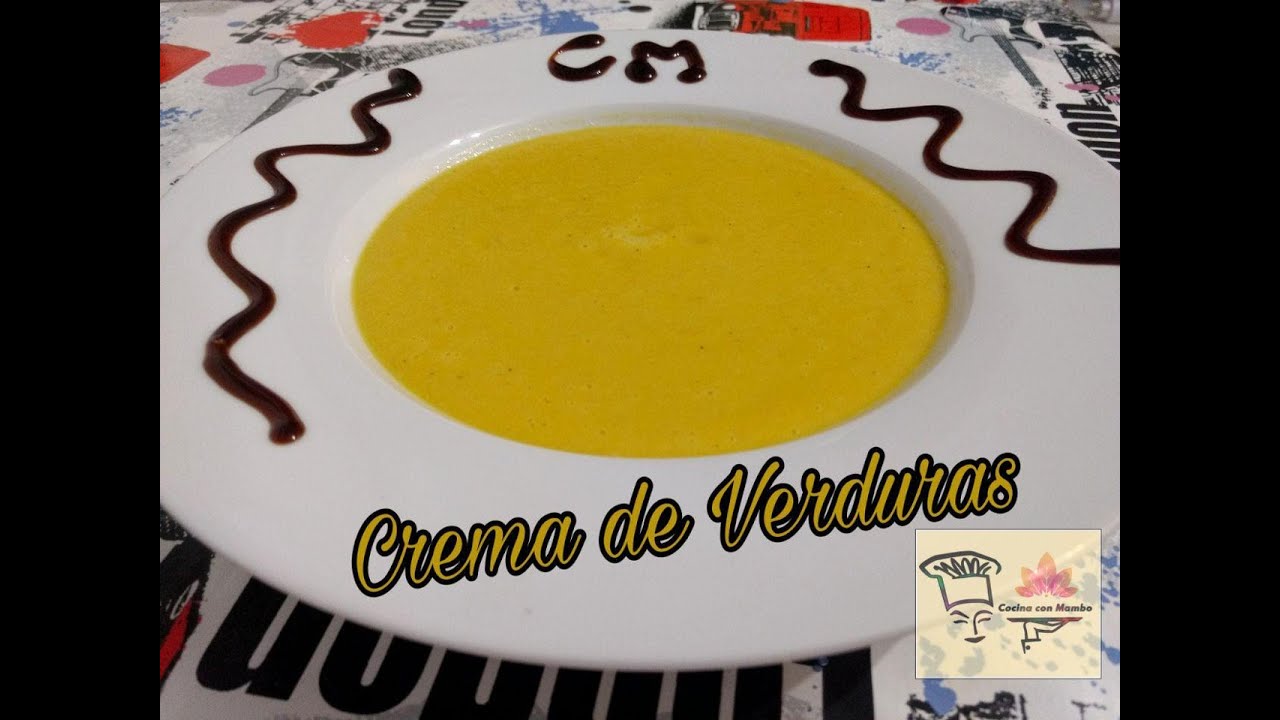 RECETA MAMBO. Crema de Verduras. Robot de cocina Cecotec.