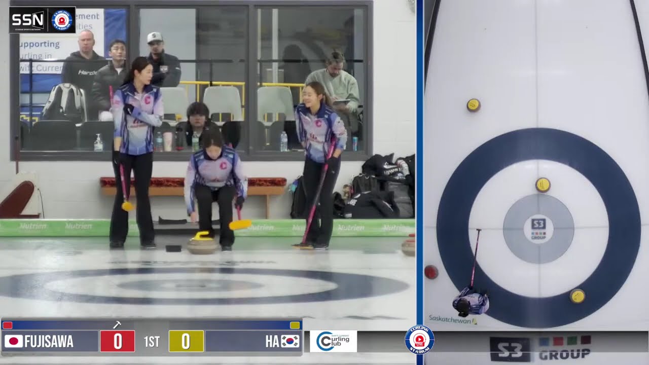 FEATURE Satsuki Fujisawa vs  Seungyoun Ha   Draw 13   RBC Dominion Securities Western Showdown 6