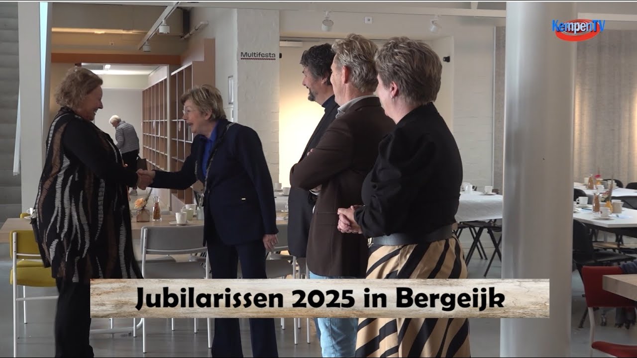 Jubilarissen 2025 in Bergeijk