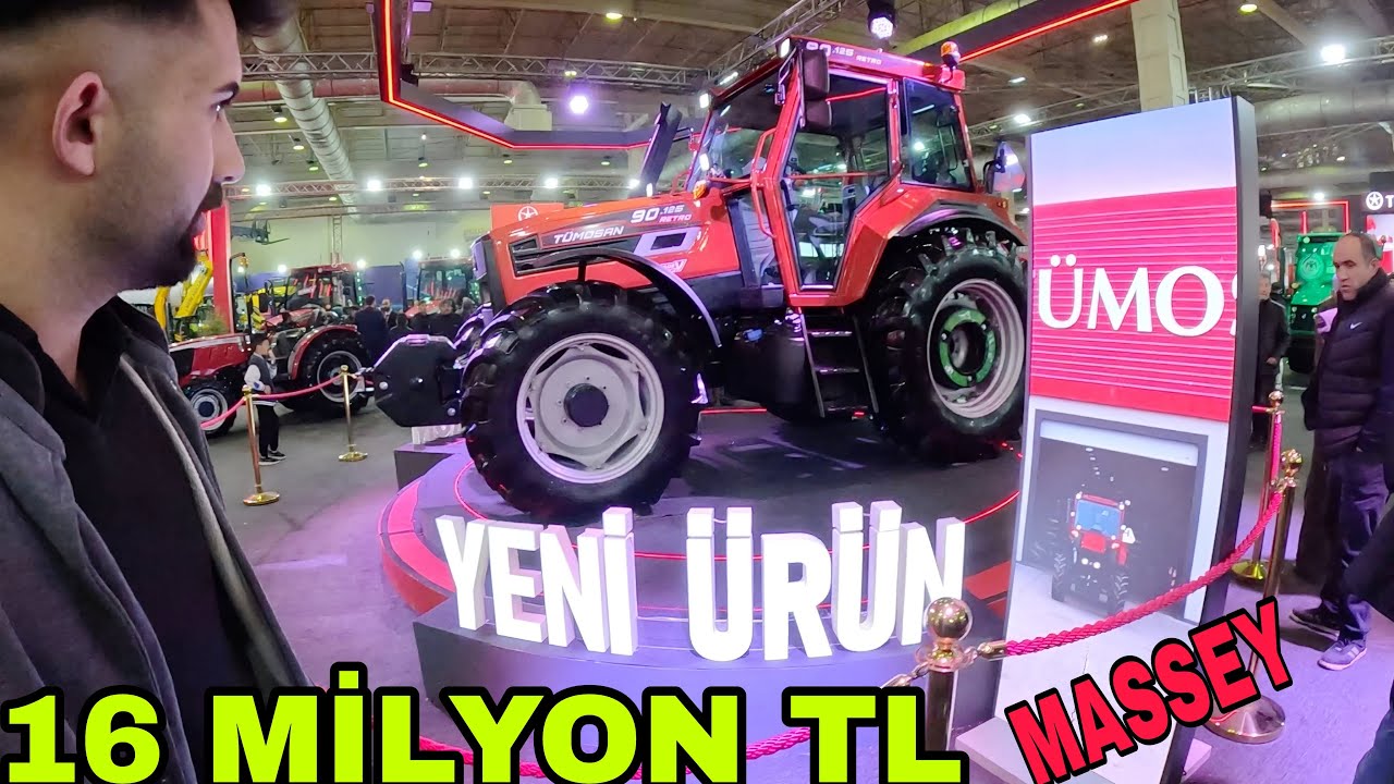 16 000 000 TL LİK TRAKTÖR~NİYAZİ İLE FUAR TURU~TEYİP YOK NİYAZİİİ