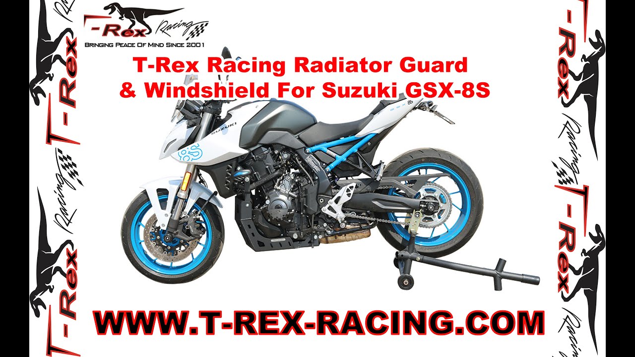 T-Rex Racing Windshield And Radiator Guard For Suzuki GSX-8S