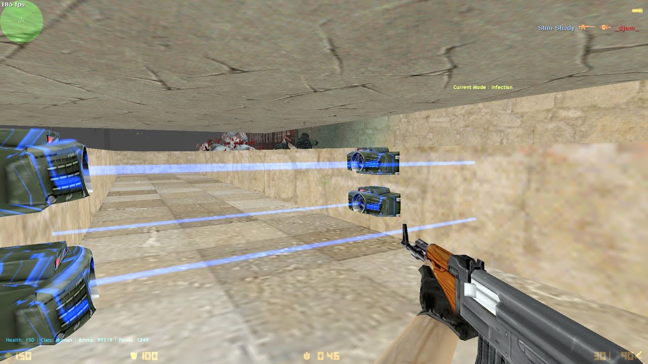Counter Strike 1.6 *Infection Round !!!* (Zombie Mod) (2024) (Part 13)