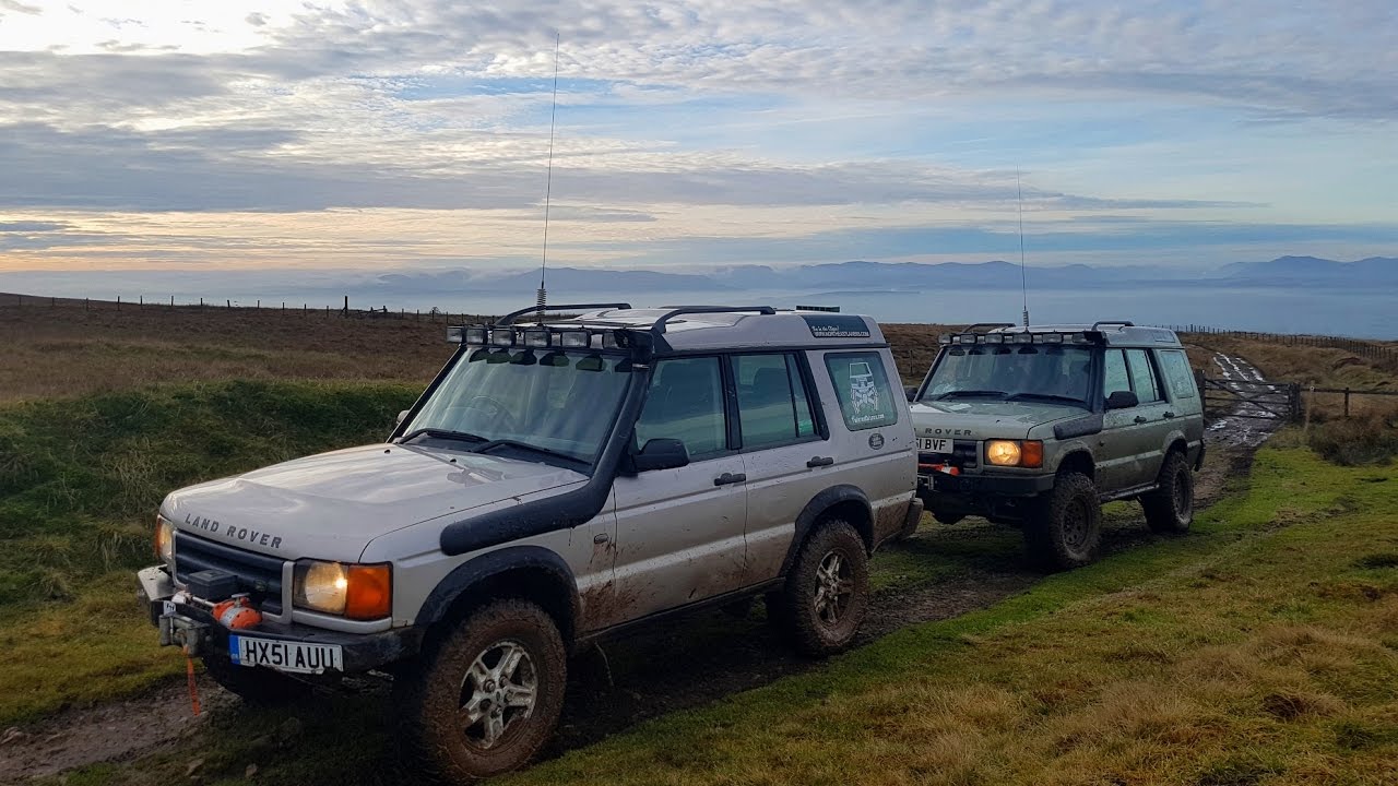 Off Road around Hartside Discovery 2 TD5