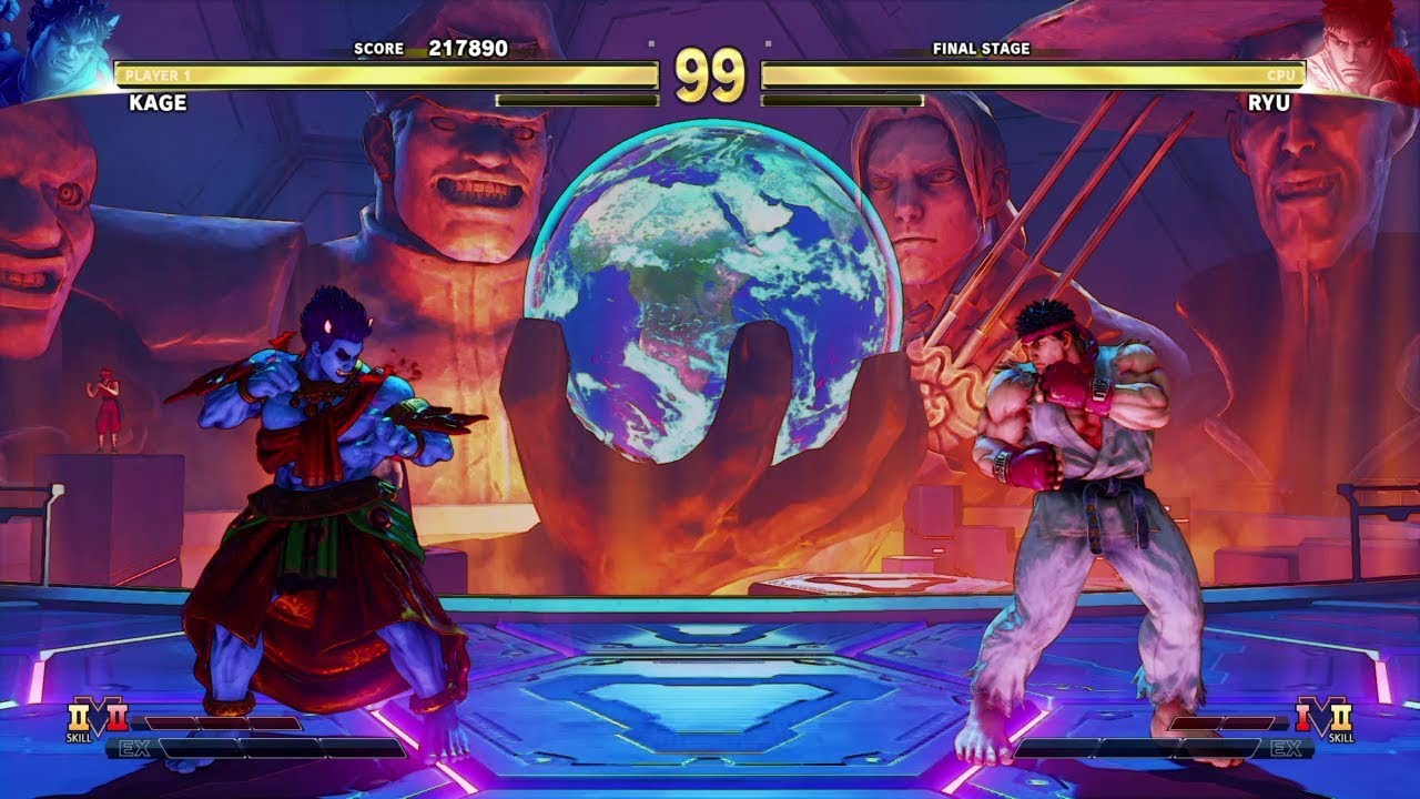 STREET FIGHTER V: CHAMPION EDITION - ARCADE MODE WITH KAGE [SFV PATH]