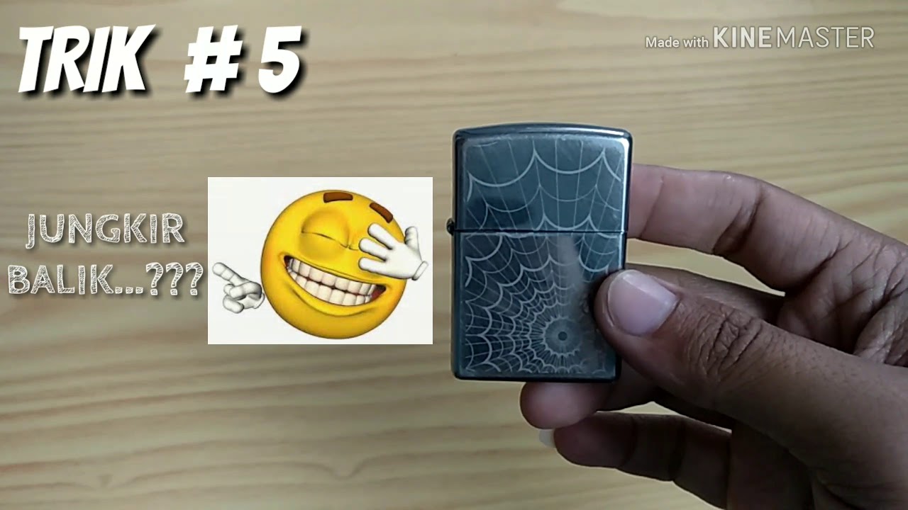 Trik sederhana menyalakan Zippo