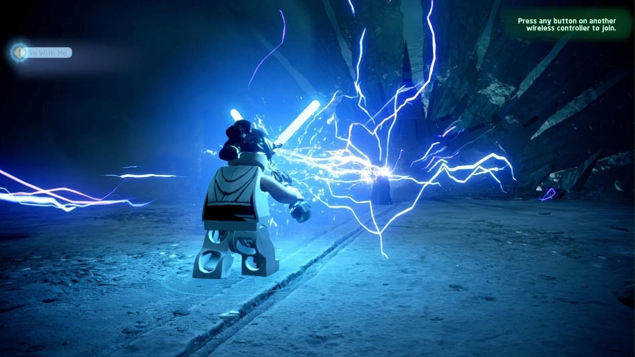 Rey and Ben solo vs emperor palpatine (LEGO Star Wars: The Skywalker Saga)