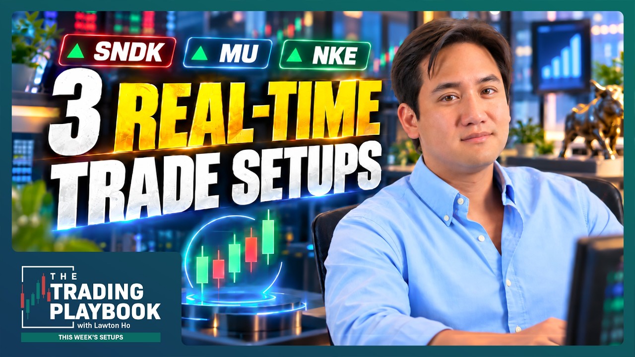 A Day Trade, Swing Trade, and Long-Term Hold (SanDisk, Micron, Nike)