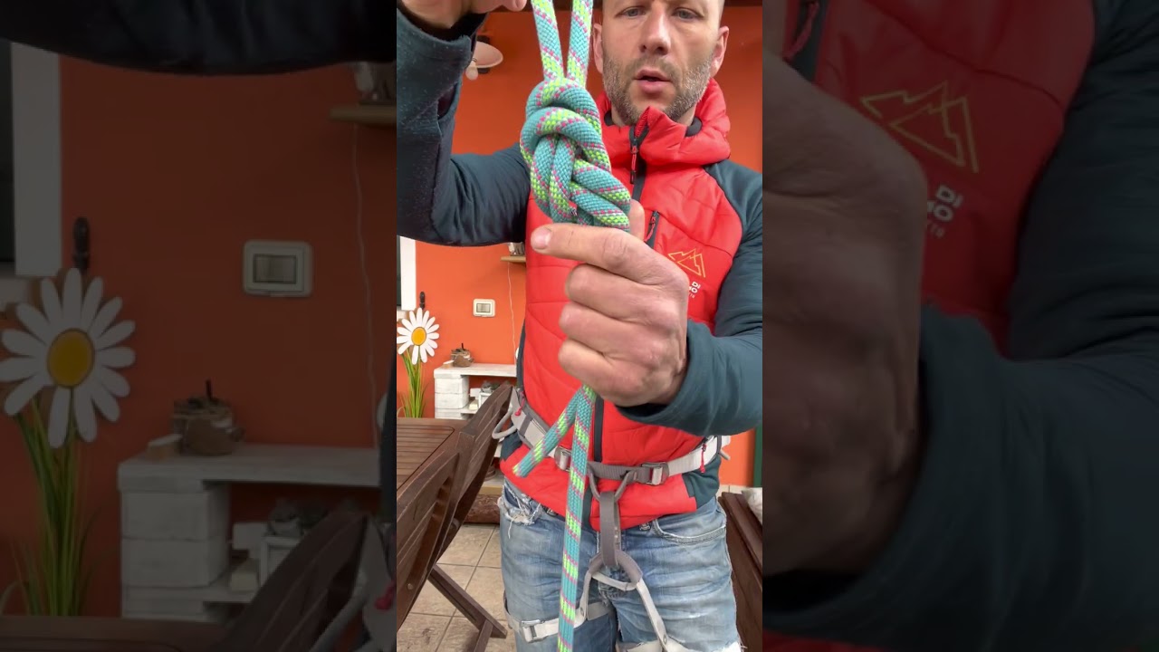 Nodo delle guide con frizione (Nodo a otto)