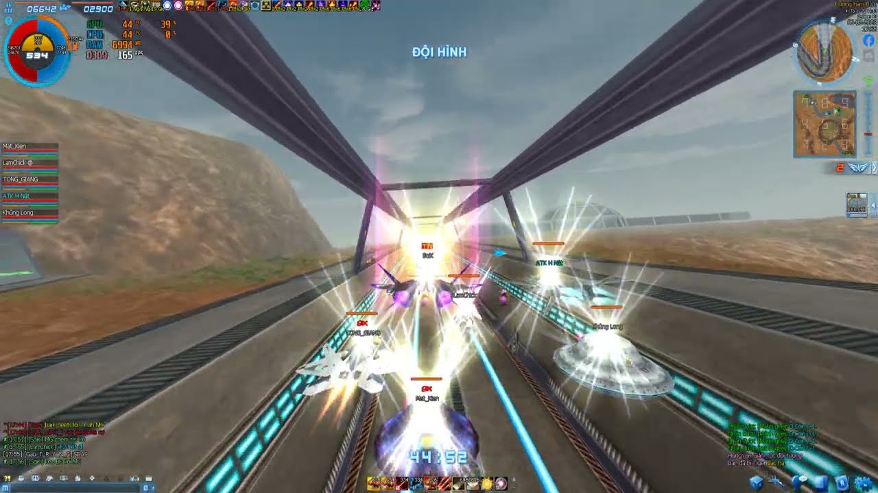 ACE Online 2023 - ANI war hầm B chém trụ lv 14