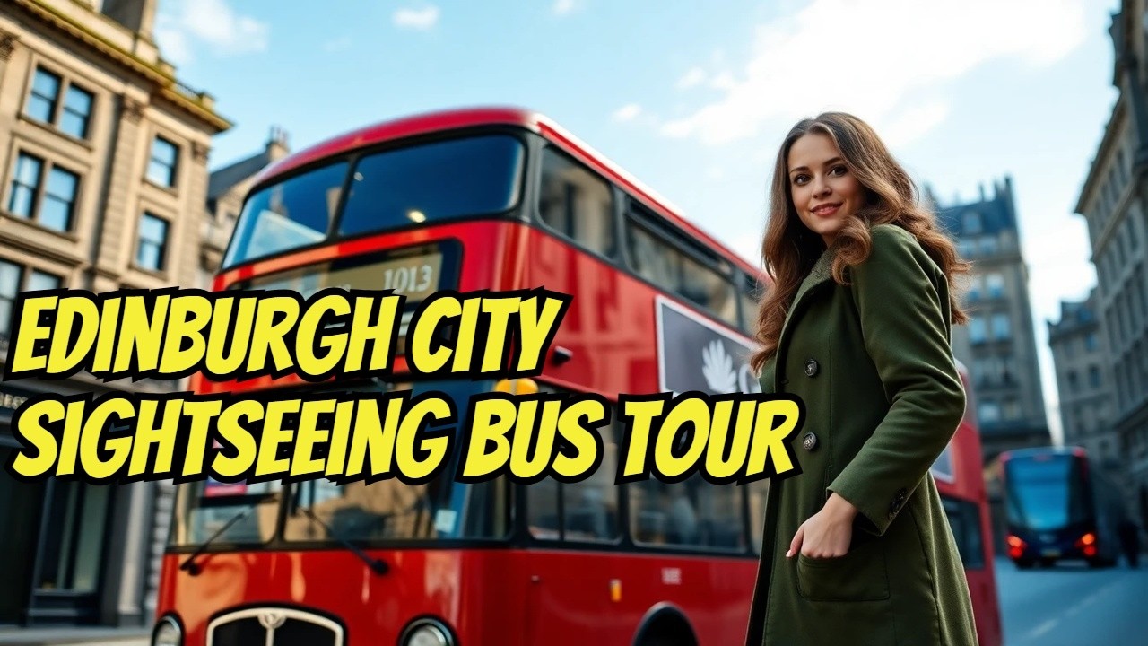 EXPLORE Edinburgh's HIDDEN GEMS on this City Sightseeing Bus Tour!