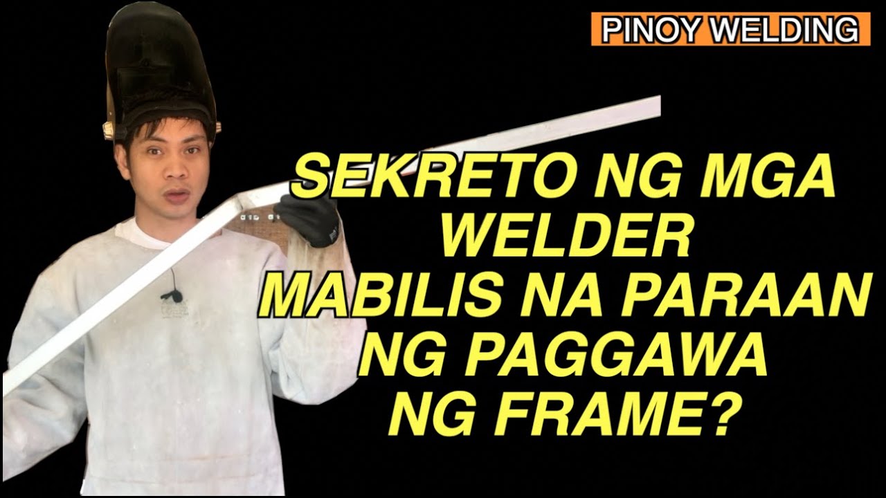 SEKRETO ng mga Welders para MAPABILIS ang TRABAHO | Pinoy Welding Tips