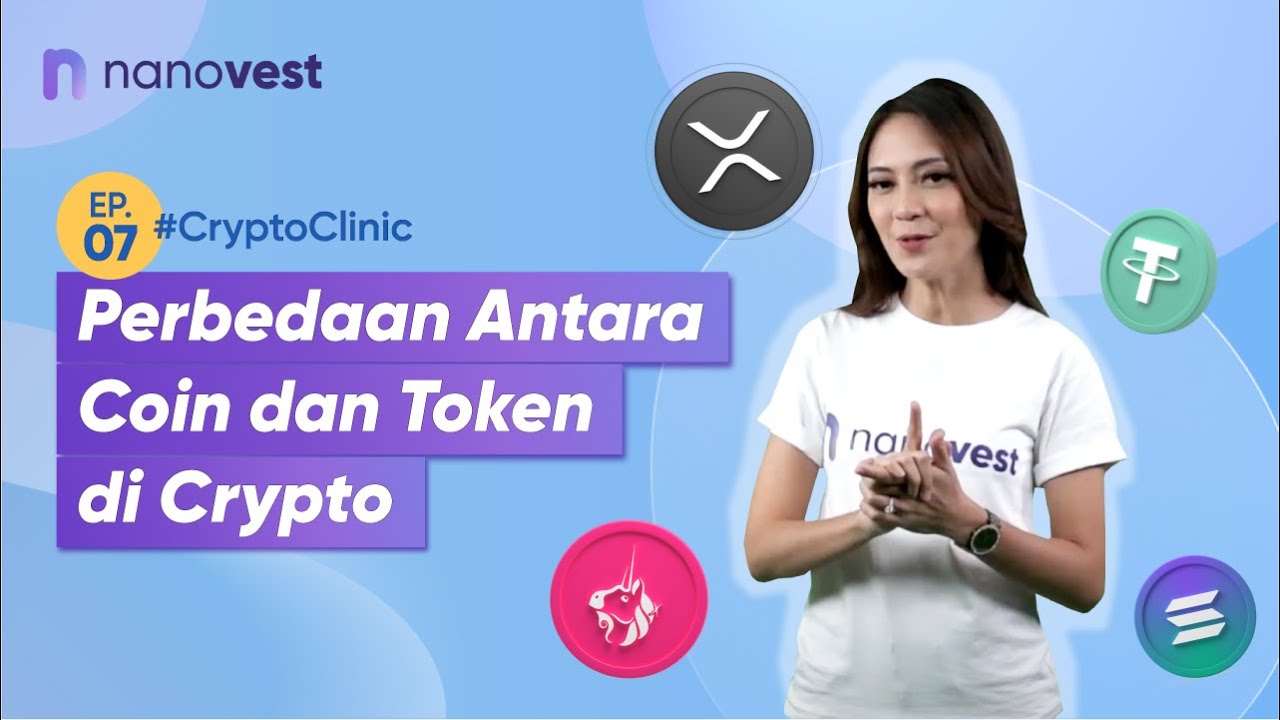 PERBEDAAN ANTARA COIN DAN TOKEN DI CRYPTO | #CryptoClinic Ep. 07