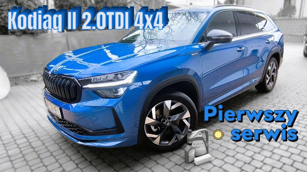 Skoda Kodiaq II 2.0TDI 4x4 - pierwsza wymiana oleju po 2.000 km