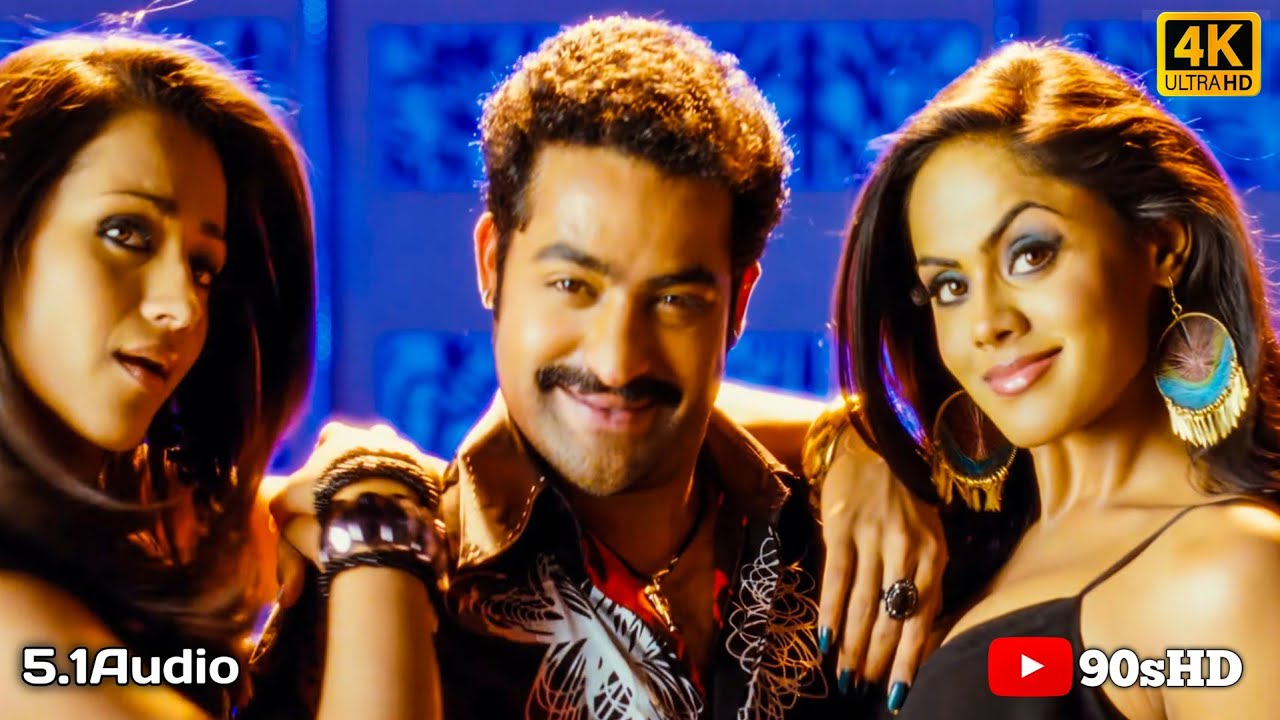 Dhammu 4k Video Song || Dhammu Movie || Jr NTR ,Trisha Karthika Nair || Boyapati Srinu